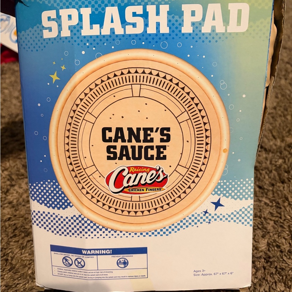 Raising Cane's Splash Pad